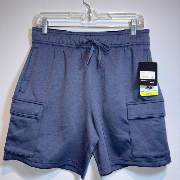 90 Degree By Reflex Navy Cargo Shorts - Picture 1 of 4